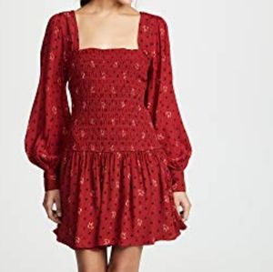FREE PEOPLE Red dress